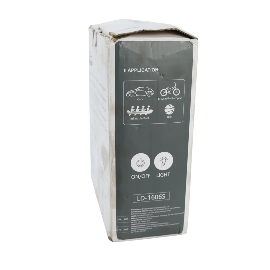 Wind Gallop Kompresor Powietrza Pompka Elektryczna 12V - SKU LD-1606S - Numer Części LD-1606S