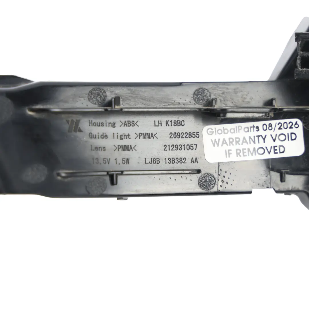 Ford Kuga C482 Außenspiegel Blinker Links - SKU LJ6B-13B382-AA - Teilenummer LJ6B-13B382-AA