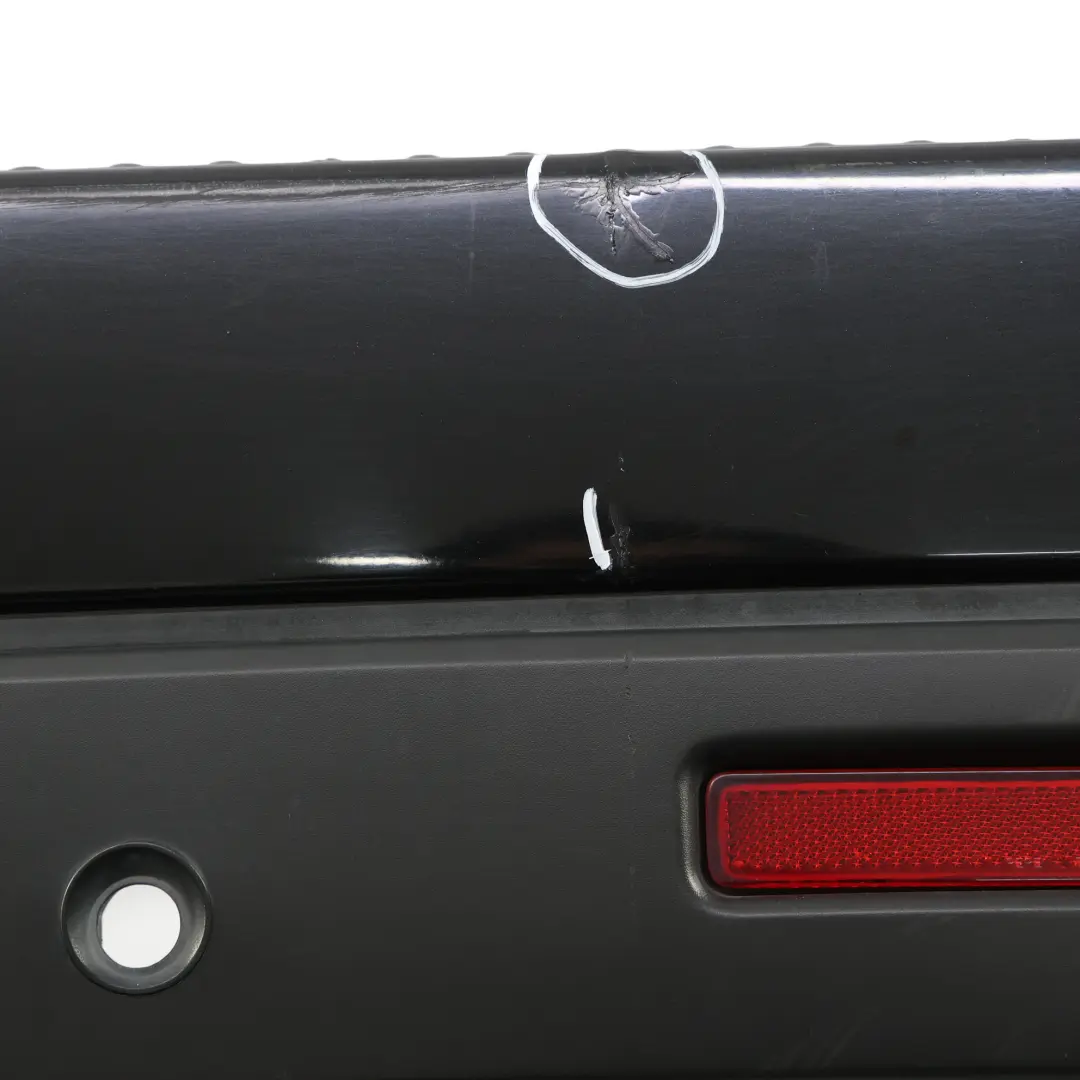 Range Rover Sport L320 Rear Bumper Trim Panel Covering Santorini Black - 820 - SKU LR015113-SAB - Part number LR015113