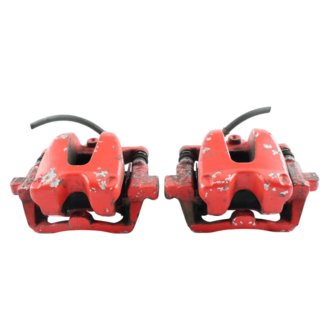 Range Rover Sport L320 Brake Caliper Housing Set Rear Left Right N/O/S Red - SKU LR015586-1 - Part number LR015586