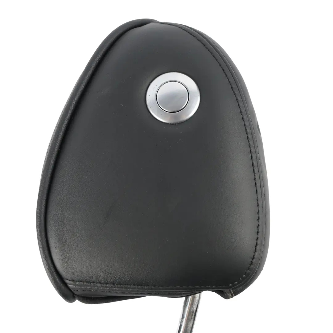 Land Range Rover L322 Rear Seat Headrest Right O/S Leather Black Perforated - SKU LR017641 - Part number LR017641