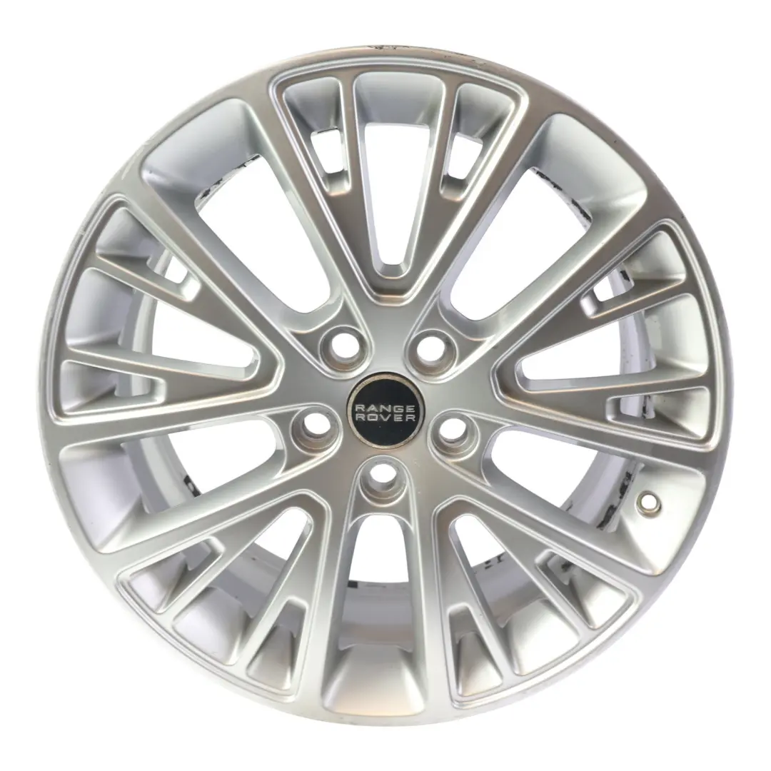 Alloy Rim 20" 8.5J ET:58 BH4M-1007-BA to Range Rover L322 Silver Wheel with Part number LR020930 Range Rover L322 Silver Wheel Alloy Rim 20" 8.5J ET:58 BH4M-1007-BA - SKU LR020930-3 - Part number LR020930