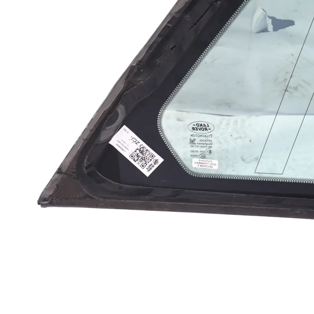 Seitenfenster Glas Hinten Links Grün für Range Rover L320 mit Teilenummer LR029809 Range Rover L320 Seitenfenster Glas Hinten Links Grün - SKU LR029809 - Teilenummer LR029809