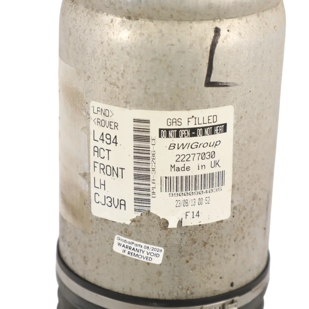 Range Rover Sport L494 Front Air Suspension Shock Left N/S DPLA-3C286-CE - SKU LR052788 - Part number LR052788