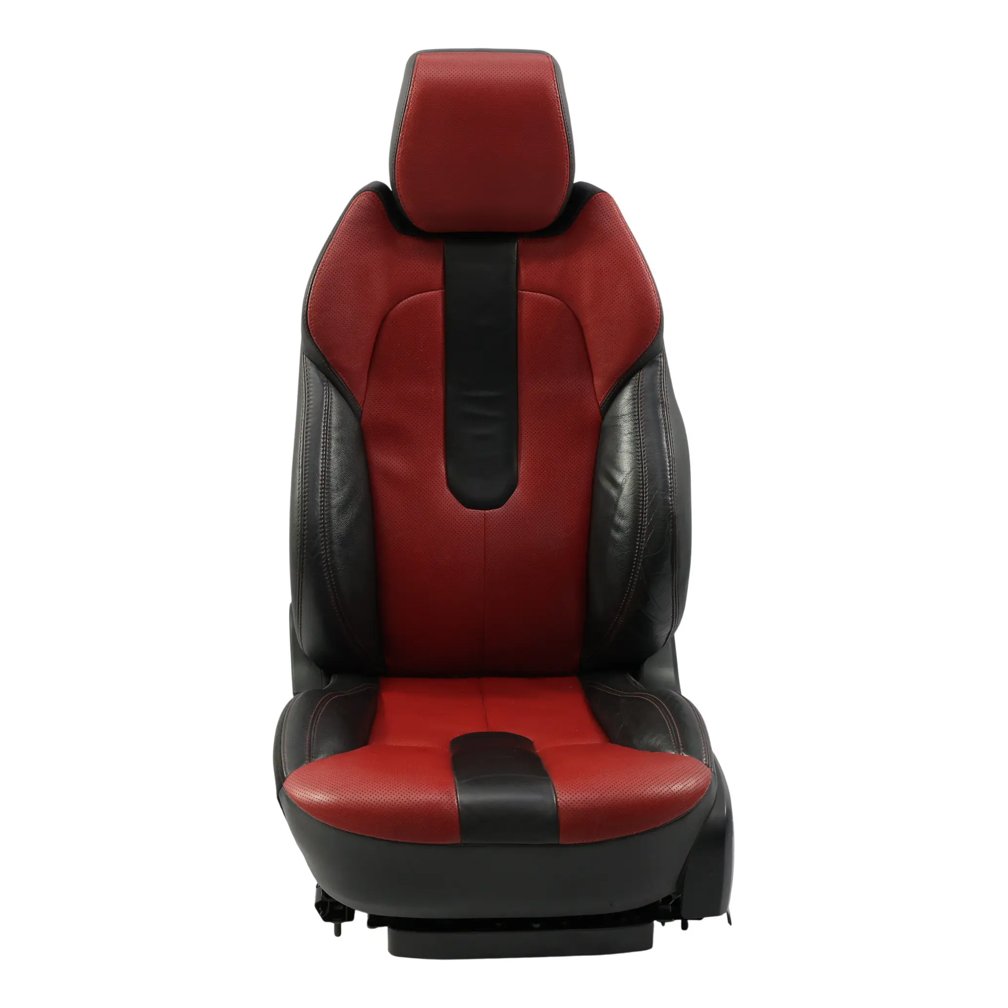 Land Rover Range Rover L538 Sedile Anteriore Destro Rosso Nero Pelle LR056381