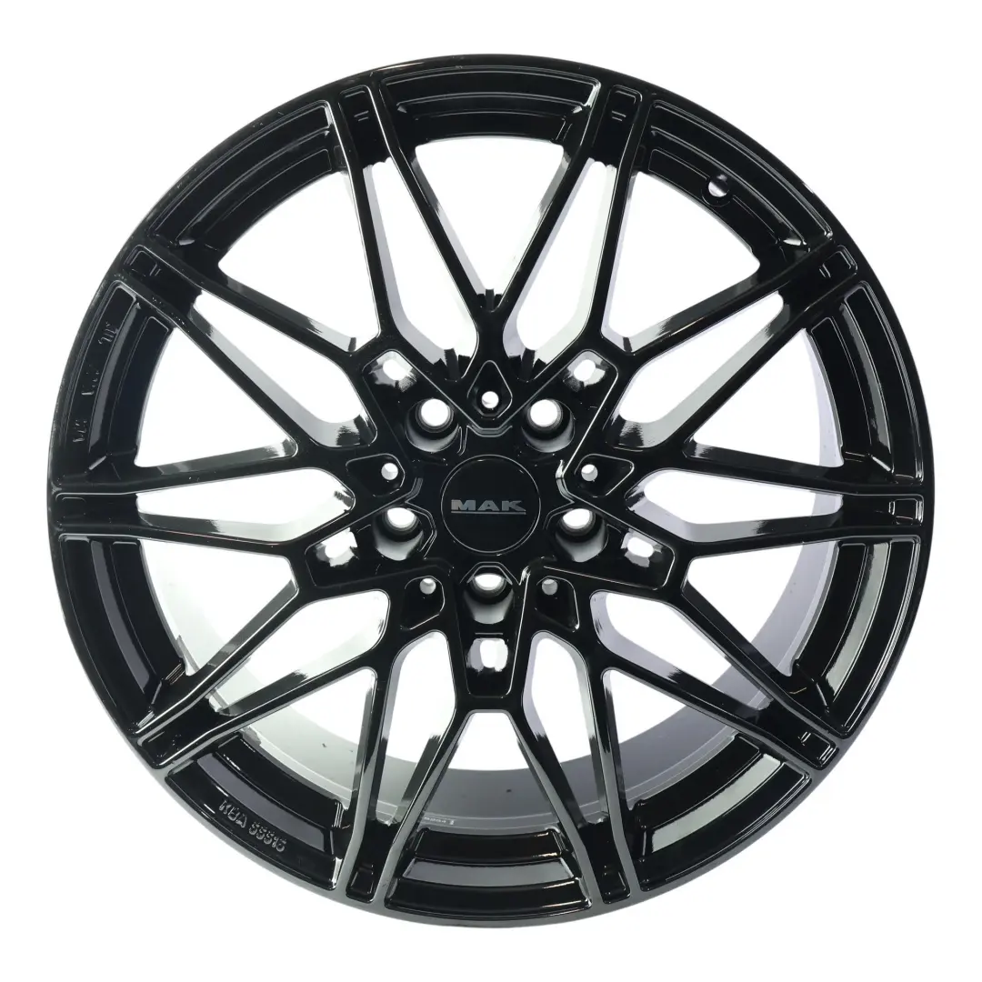  Inny Llanta Aleación König Brillante Negro 18" 7,5J ET:22 - SKU MAK-VIA-18-1 - Número de pieza MAK-VIA-18