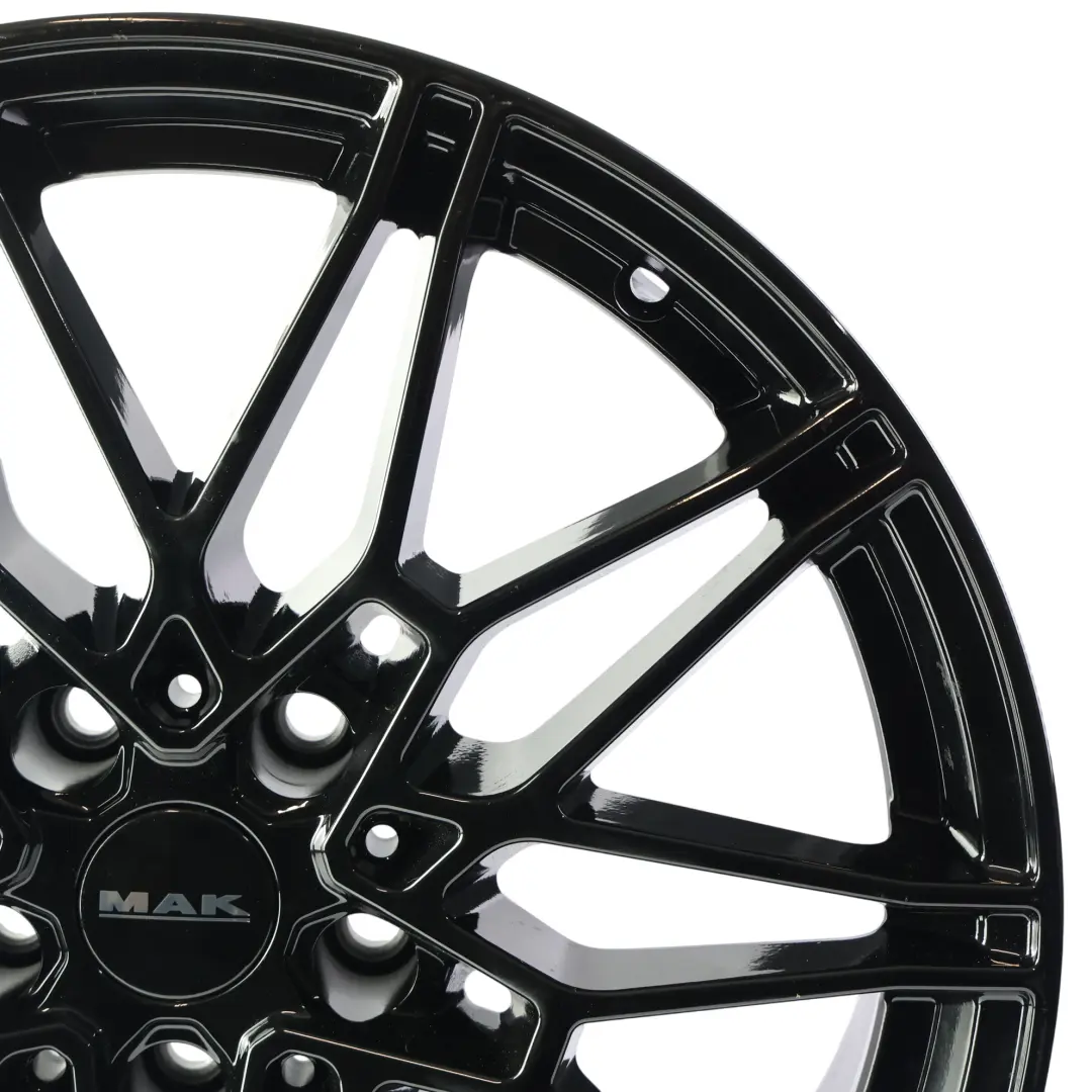  MAK König Wheel Rim Alloy Gloss Black 18" 7,5J ET:22 - SKU MAK-VIA-18-1 - Part number MAK-VIA-18
