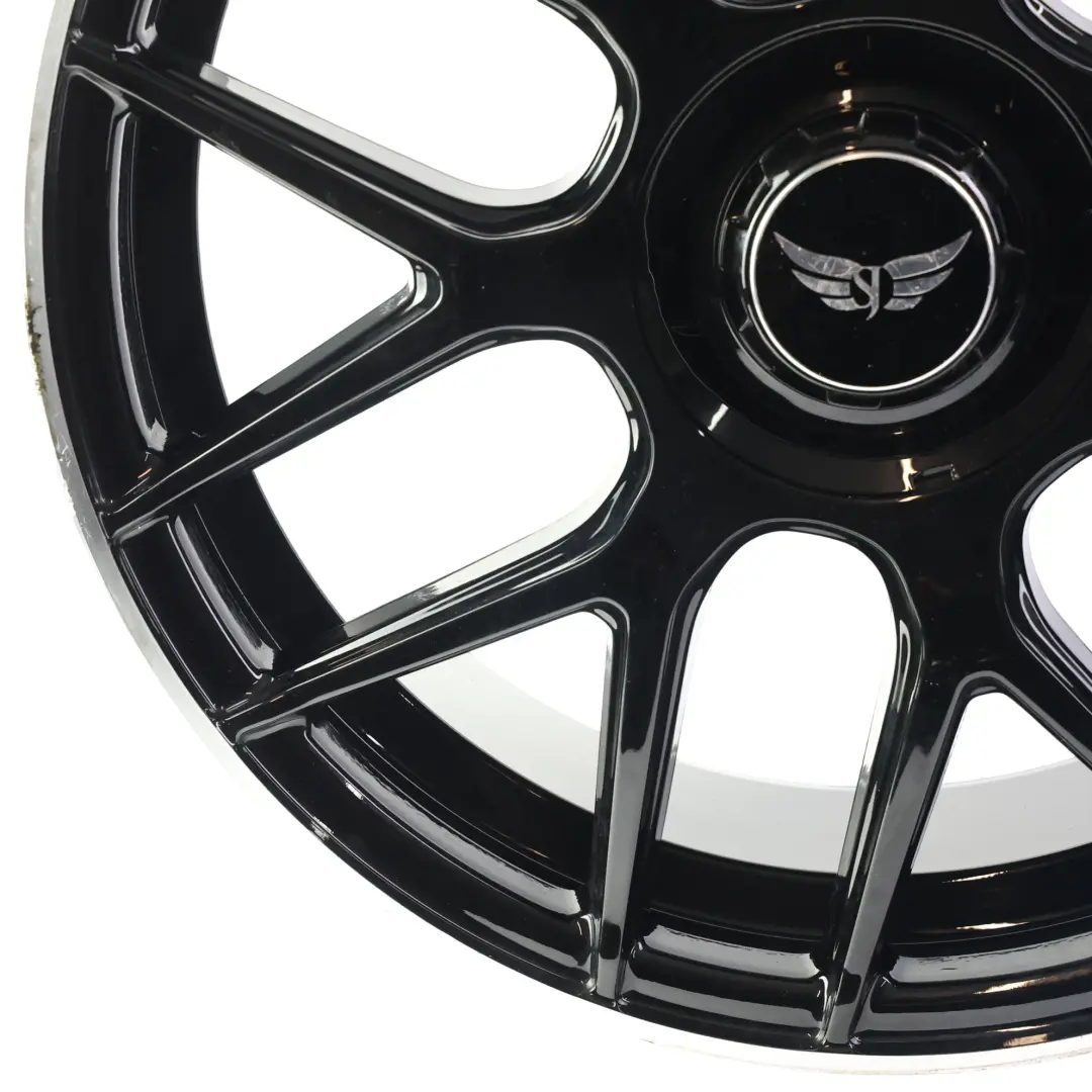 Mercedes AMG Alloy Wheel Rim Black 19" 8.5J ET:45 5x112 VIA - SKU MERCEDES-VIA-19-4 - Part number MERCEDES-VIA-19