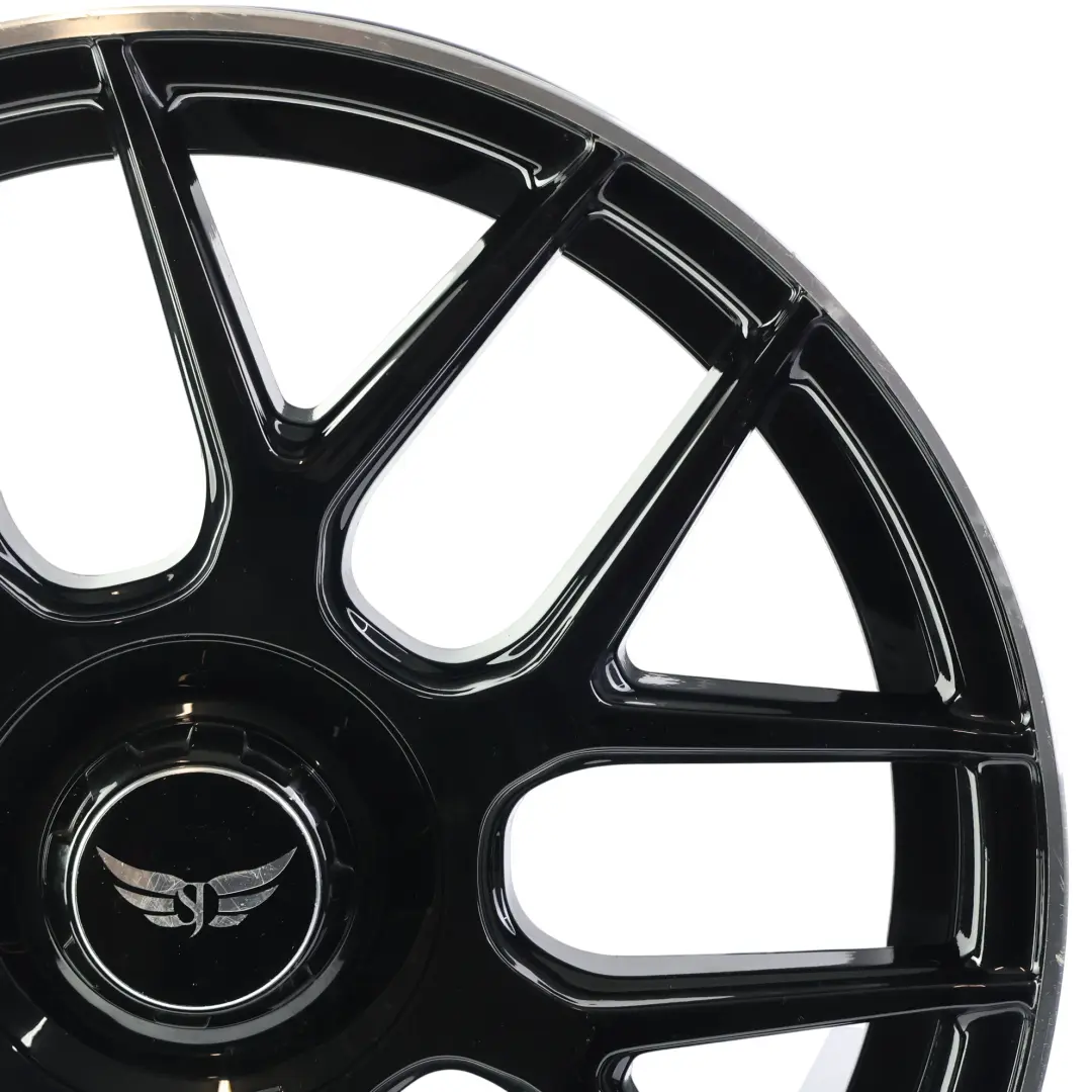 Mercedes AMG Alloy Wheel Rim Black 19" 8.5J ET:45 5x112 VIA - SKU MERCEDES-VIA-19-4 - Part number MERCEDES-VIA-19