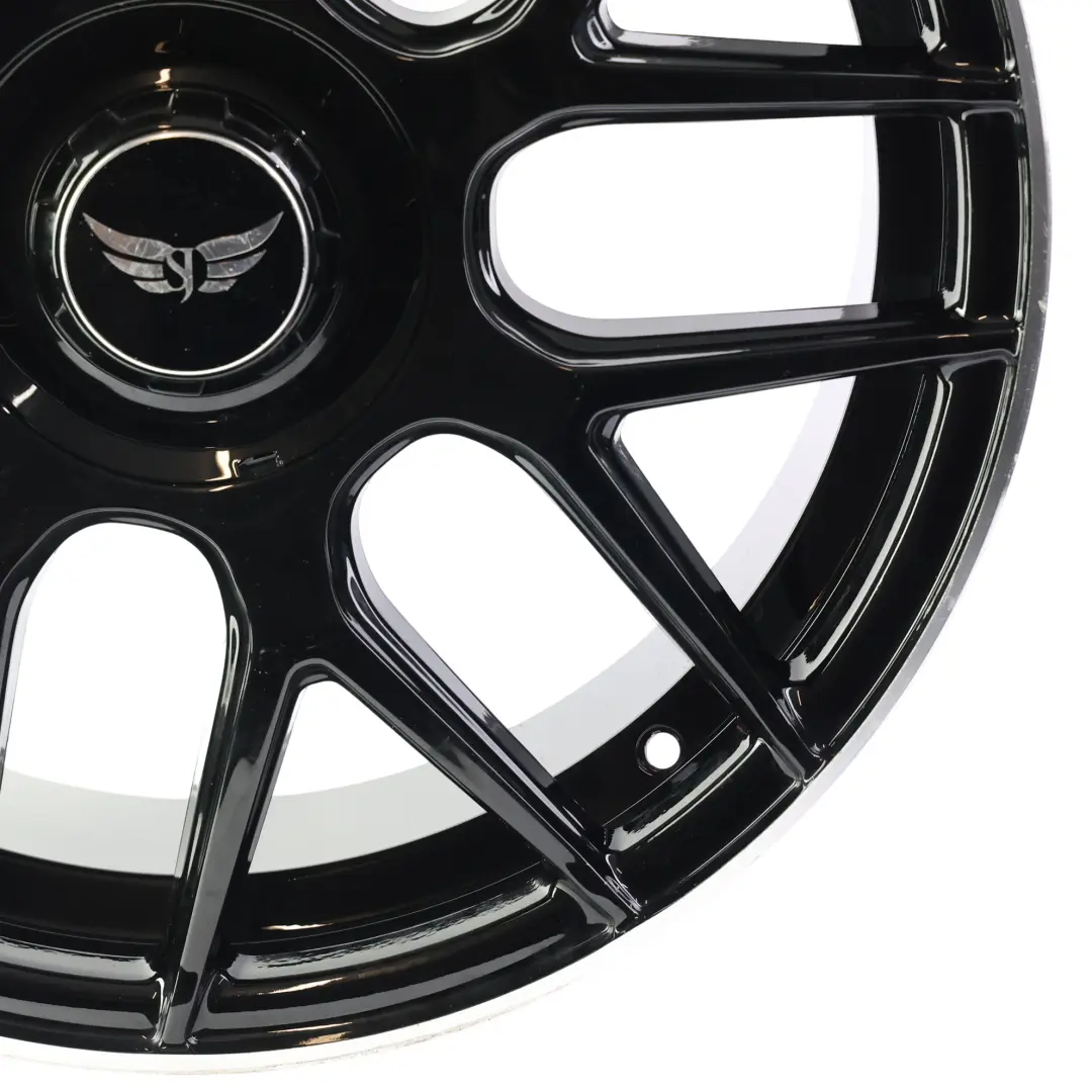 Mercedes AMG Alloy Wheel Rim Black 19" 8.5J ET:45 5x112 VIA - SKU MERCEDES-VIA-19-4 - Part number MERCEDES-VIA-19