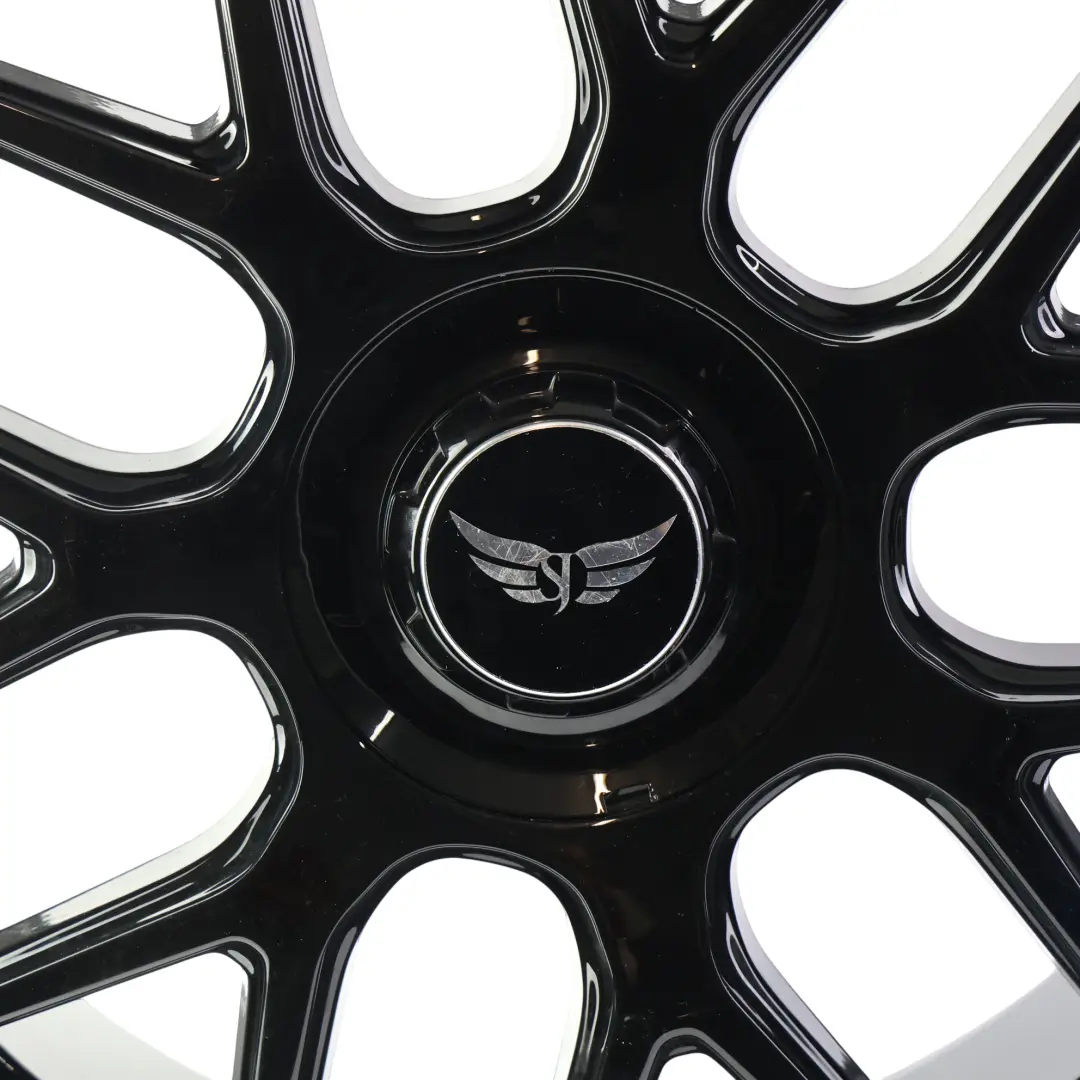 Alloy Wheel Rim Black 19" 8.5J ET:45 5x112 VIA to Mercedes AMG with Part number MERCEDES-VIA-19 Mercedes AMG Alloy Wheel Rim Black 19" 8.5J ET:45 5x112 VIA - SKU MERCEDES-VIA-19-4 - Part number MERCEDES-VIA-19