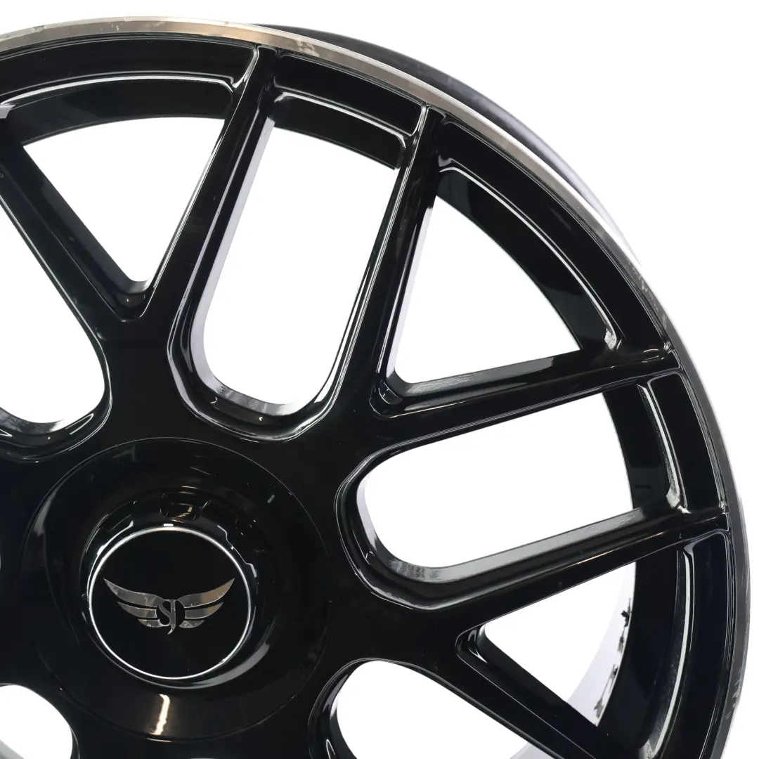 Alloy Wheel Rim Black 19" 8.5J ET:45 5x112 VIA to Mercedes AMG with Part number MERCEDES-VIA-19 Mercedes AMG Alloy Wheel Rim Black 19" 8.5J ET:45 5x112 VIA - SKU MERCEDES-VIA-19-6 - Part number MERCEDES-VIA-19