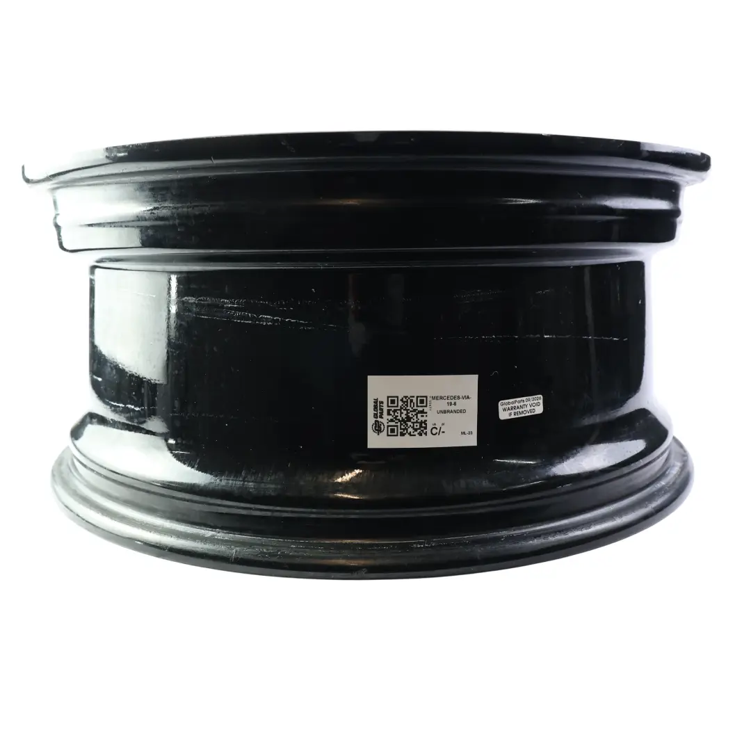 Mercedes AMG Alloy Wheel Rim Black 19" 8.5J ET:45 5x112 VIA - SKU MERCEDES-VIA-19-6 - Part number MERCEDES-VIA-19