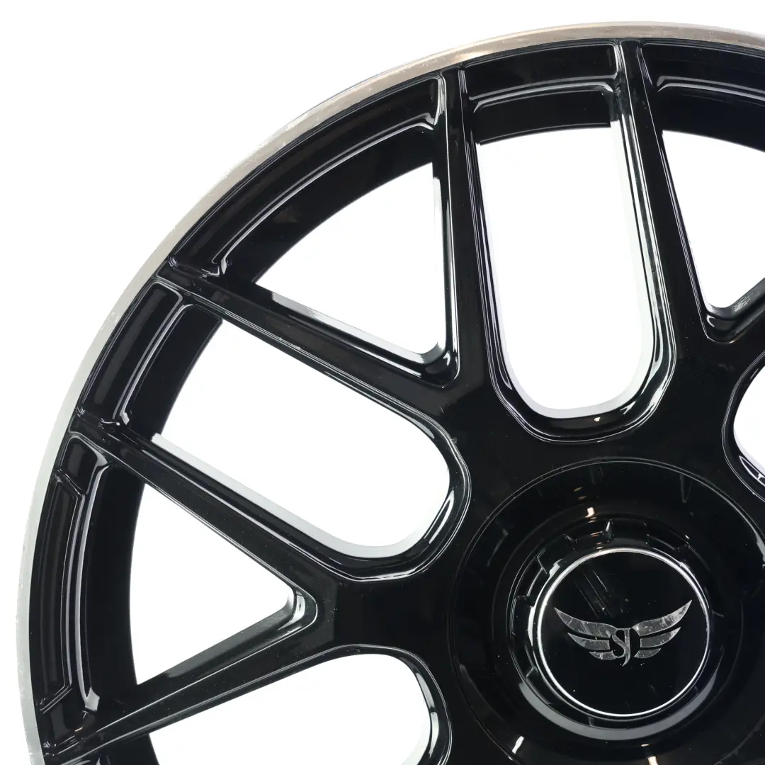 Mercedes AMG Alloy Wheel Rim Black 19" 8.5J ET:45 5x112 VIA - SKU MERCEDES-VIA-19-7 - Part number MERCEDES-VIA-19