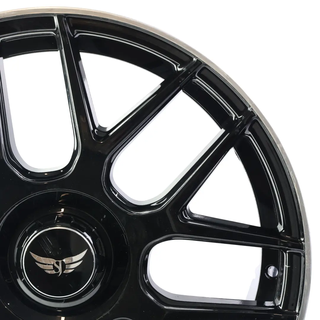 Mercedes AMG Alloy Wheel Rim Black 19" 8.5J ET:45 5x112 VIA - SKU MERCEDES-VIA-19-7 - Part number MERCEDES-VIA-19