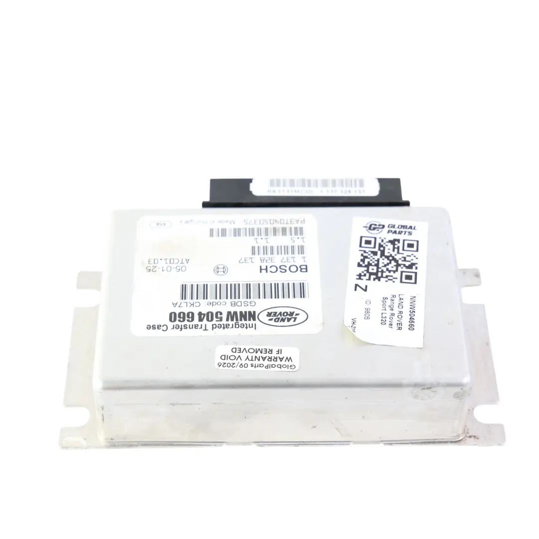 Land Rover Range Rover Sport L320 Automatik Getriebe Steuergerät ECU - SKU NNW504660 - Teilenummer NNW504660