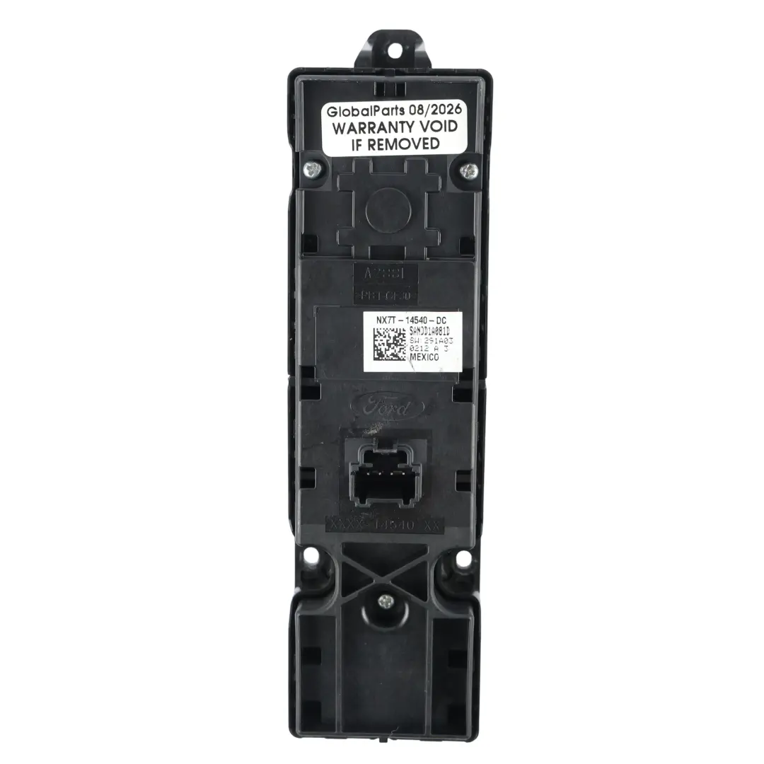Door Window Control Panel Front Driver's Side to Ford Puma St Cf7 with Part number NX7T-14540-DC Ford Puma St Cf7 Door Window Control Panel Front Driver's Side - SKU NX7T-14540-DC - Part number NX7T-14540-DC