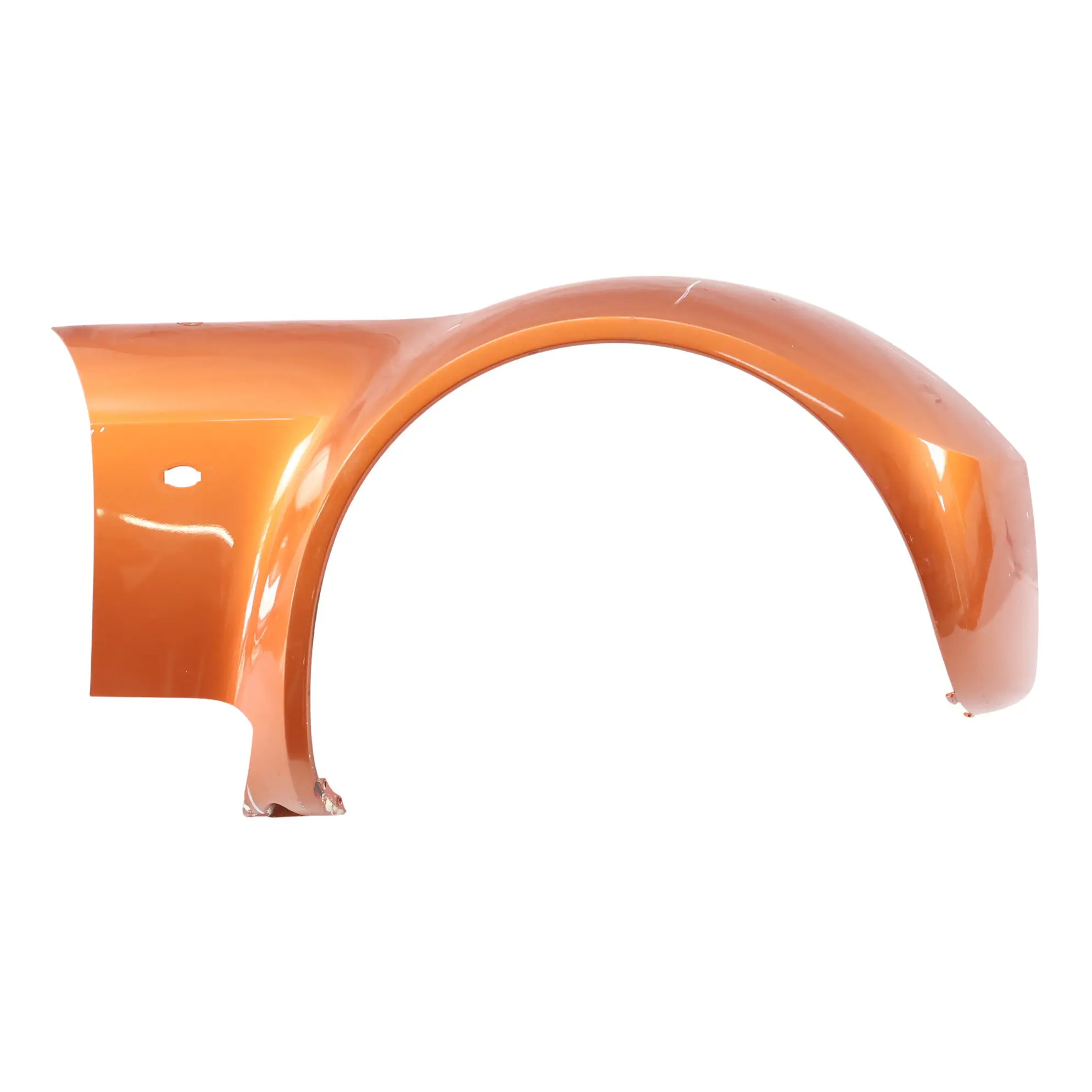 Smart W452 Guardabarros Delantero Panel Lateral Derecho Naranja