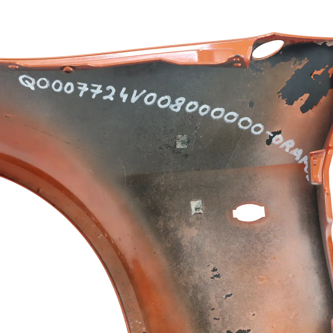 Smart W452 Parafango Anteriore Pannello Laterale Destro Arancione - SKU Q0007724V008000000-ORANGE - Numero di parte Q0007724V008000000-ORANGE