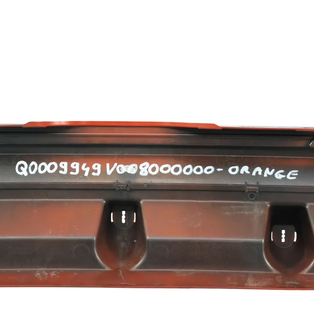 Smart W452 Środkowy Panel Tylnego Zderzaka Pomarańczowy Q0009949V008000000 - SKU Q0009949V008000000-ORANGE - Numer Części Q0009949V008000000-ORANGE