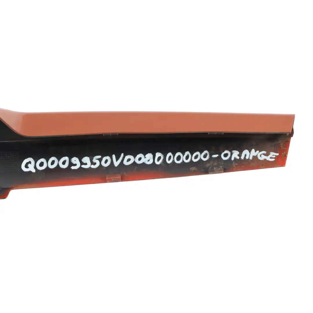 Smart W452 Difusor Escape Panel Parachoques Trasero Q0009950V008 - SKU Q0009950V008000000-ORANGE - Número de pieza Q0009950V008000000-ORANGE