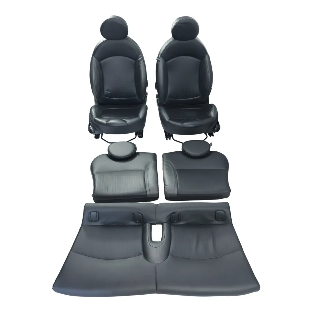 Front Sports Seats Half Leather Sofa Set Kit Carbon Black to Mini Cooper R56 with Part number R56-LCI-SEATS-SPORT-LEATHER-SET-T8N2 Mini Cooper R56 Front Sports Seats Half Leather Sofa Set Kit Carbon Black - SKU R56-LCI-SEATS-SPORT-LEATHER-SET-T8N2 - Part number R56-LCI-SEATS-SPORT-LEATHER-SET-T8N2
