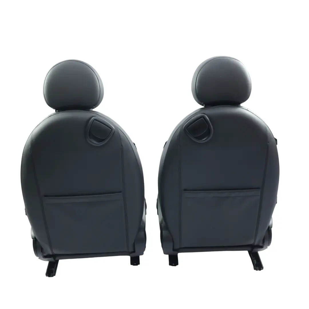 Mini R56 Vordersitze Sportsitze Halbleder Sofa Set Carbon Schwarz - SKU R56-LCI-SEATS-SPORT-LEATHER-SET-T8N2 - Teilenummer R56-LCI-SEATS-SPORT-LEATHER-SET-T8N2