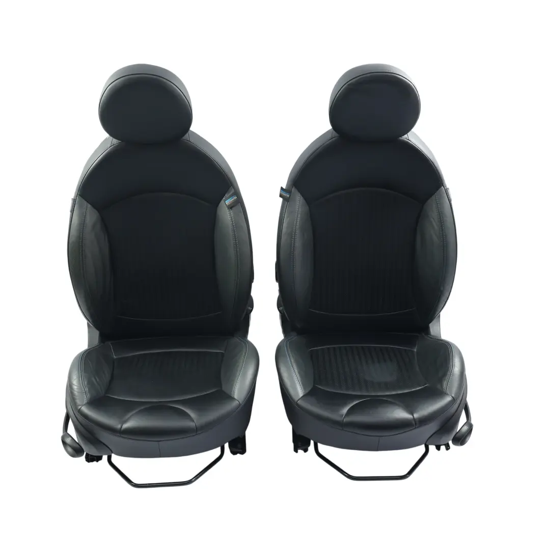 Fotele Przednie Sportowe Pół Skóra Carbon Black do Mini R56 o numerze R56-LCI-SEATS-SPORT-LEATHER-SET-T8N2 Mini R56 Fotele Przednie Sportowe Pół Skóra Carbon Black - SKU R56-LCI-SEATS-SPORT-LEATHER-SET-T8N2 - Numer Części R56-LCI-SEATS-SPORT-LEATHER-SET-T8N2