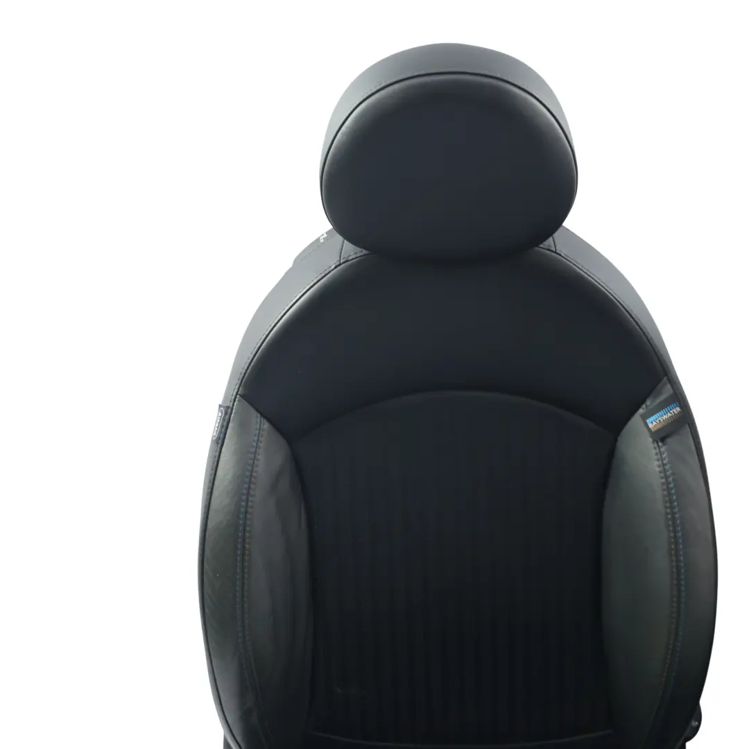 Front Sports Seats Half Leather Sofa Set Kit Carbon Black to Mini Cooper R56 with Part number R56-LCI-SEATS-SPORT-LEATHER-SET-T8N2 Mini Cooper R56 Front Sports Seats Half Leather Sofa Set Kit Carbon Black - SKU R56-LCI-SEATS-SPORT-LEATHER-SET-T8N2 - Part number R56-LCI-SEATS-SPORT-LEATHER-SET-T8N2