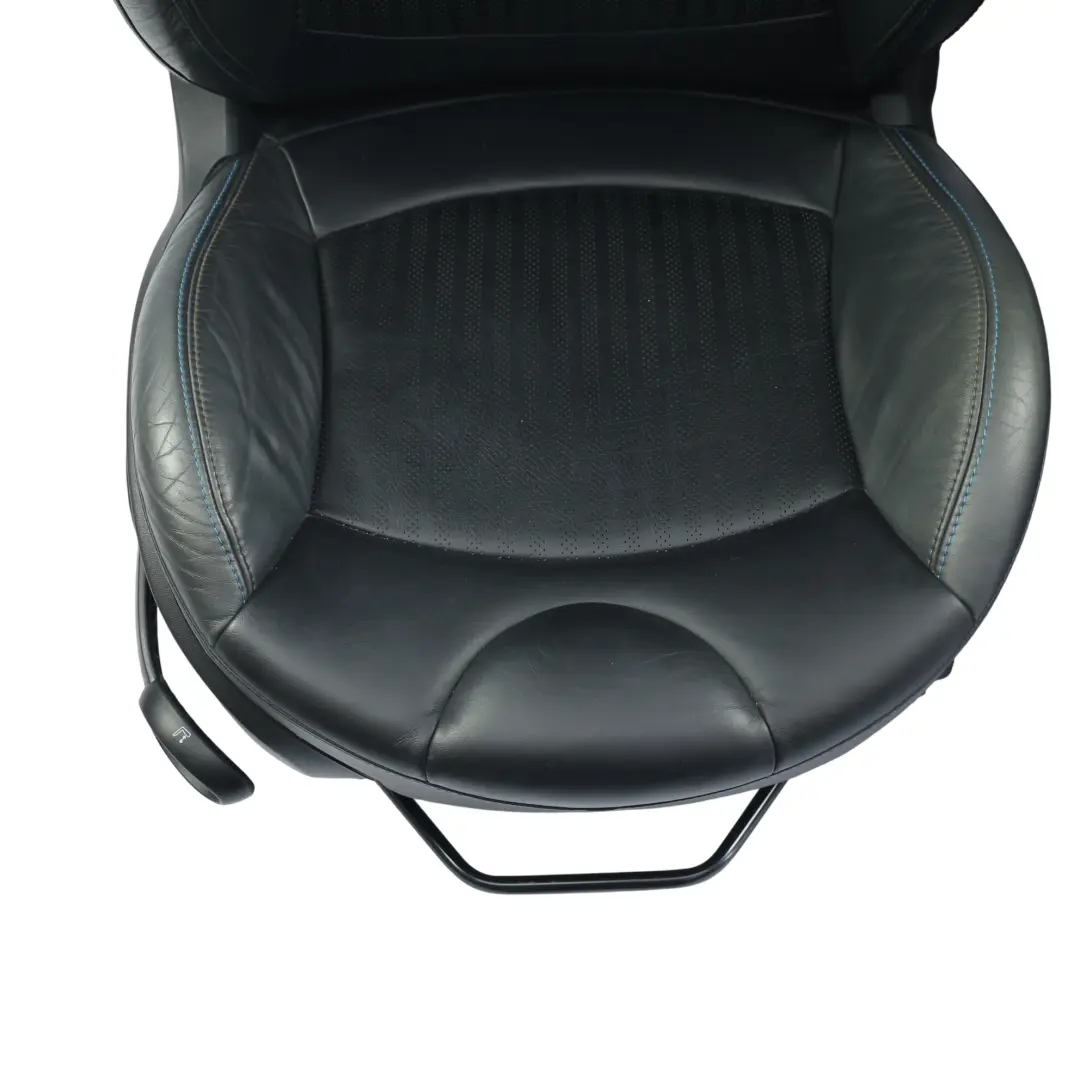 Mini R56 Vordersitze Sportsitze Halbleder Sofa Set Carbon Schwarz - SKU R56-LCI-SEATS-SPORT-LEATHER-SET-T8N2 - Teilenummer R56-LCI-SEATS-SPORT-LEATHER-SET-T8N2
