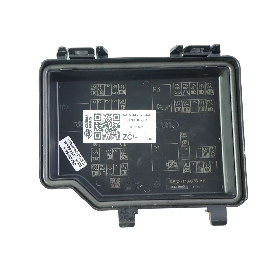 Land Rover Discovery L550 Pokrywa Skrzynki Bezpieczników - SKU R8D2-14A076-AA - Numer Części R8D2-14A076-AA