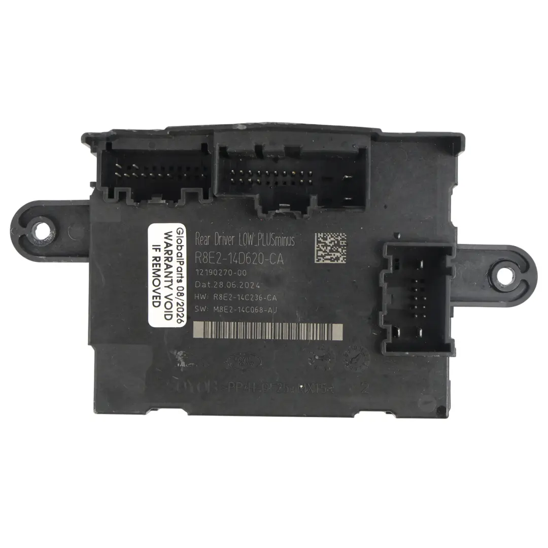 Land Rover Sport L550 Centralina Porta Posteriore Lato Guida - SKU R8E2-14D620-CA - Numero di parte R8E2-14D620-CA