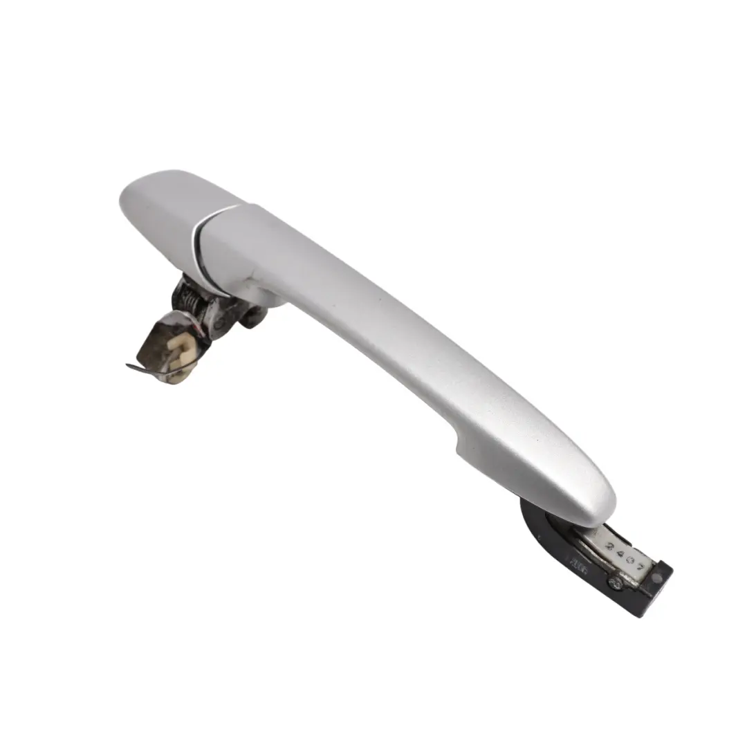 Ford Ranger Mk4 Front Door Exterior Handle Highlight Silver-18G 6M34-J22405-SA - SKU RHD-1453605-HIS - Part number 1453605