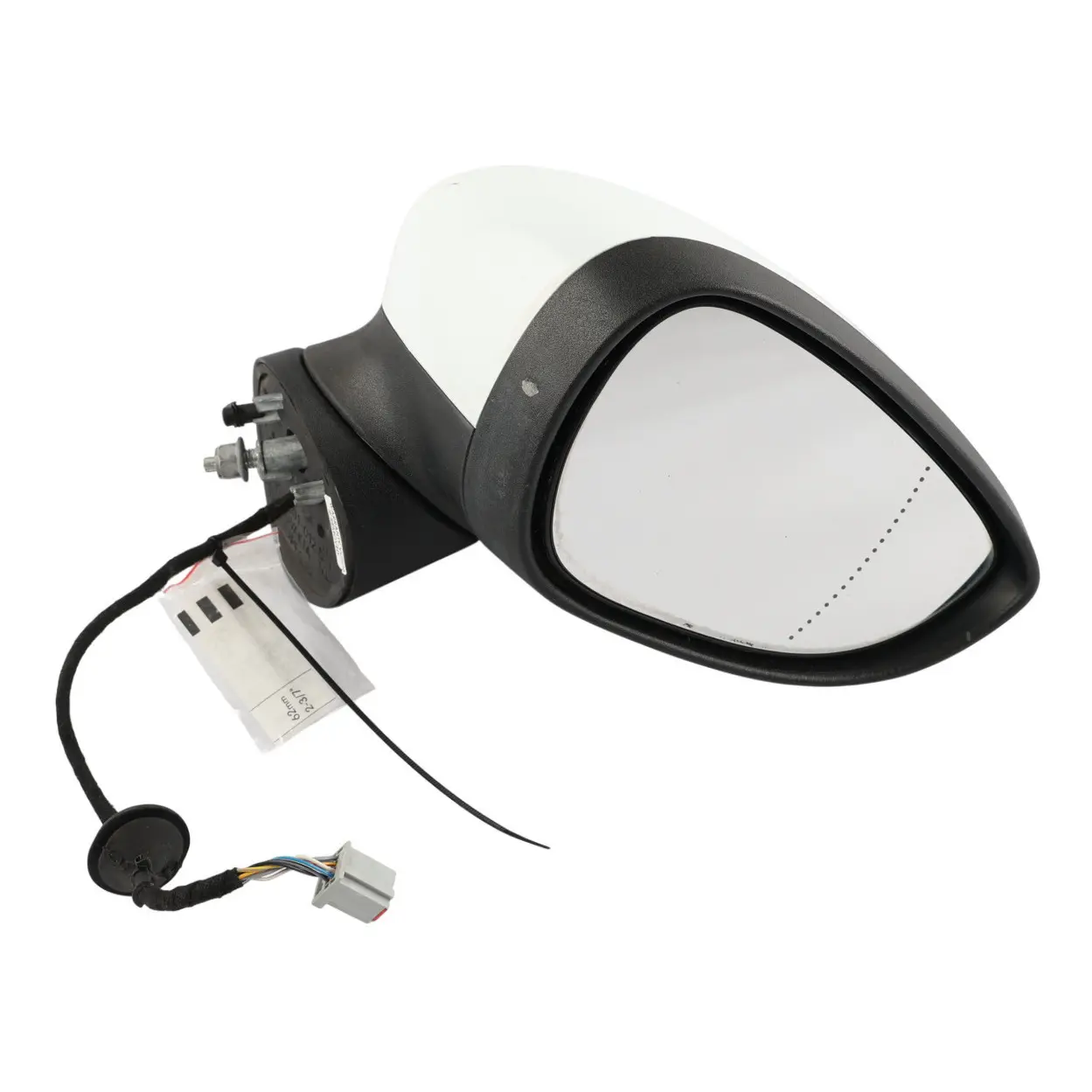 Ford Fiesta MK7 Side View Wing Mirror Right Door O/S Frozen White - Z2