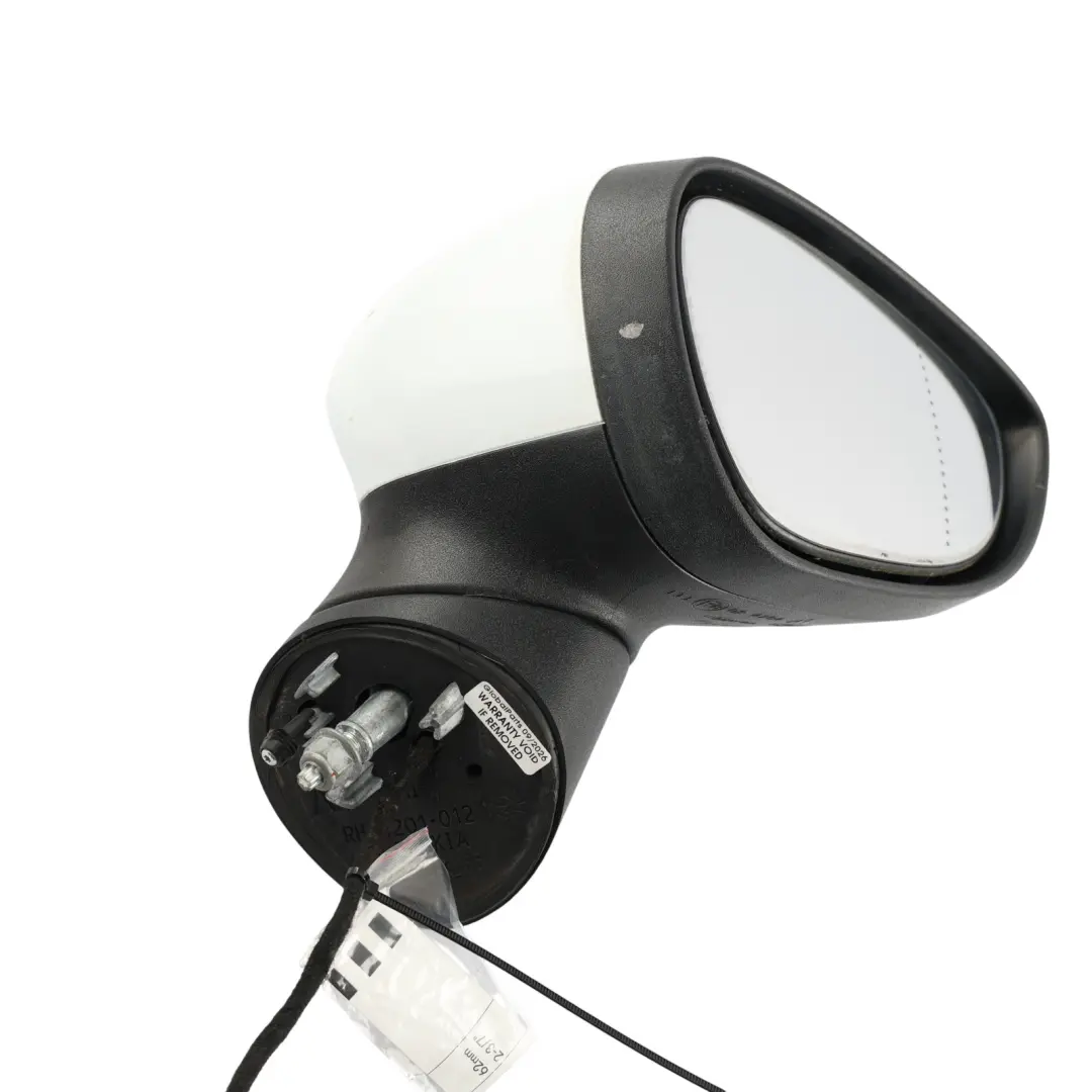 Ford Fiesta MK7 Side View Wing Mirror Right Door O/S Frozen White - Z2 - SKU RHD-1753800-FW - Part number 1753800