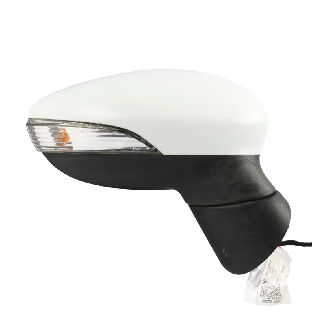 Side View Wing Mirror Right Door O/S Frozen White - Z2 to Ford Fiesta MK7 with Part number 1753800 Ford Fiesta MK7 Side View Wing Mirror Right Door O/S Frozen White - Z2 - SKU RHD-1753800-FW - Part number 1753800