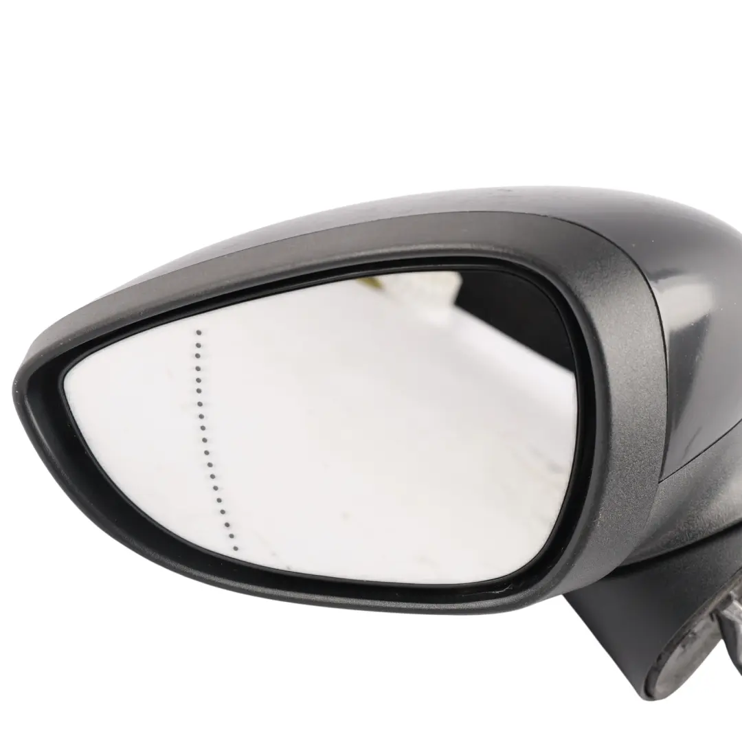 Ford Fiesta Mk7 Door Wing Mirror Electric Heated Left N/S Panther Black - D9 - SKU RHD-1753804-PBL - Part number 1753804