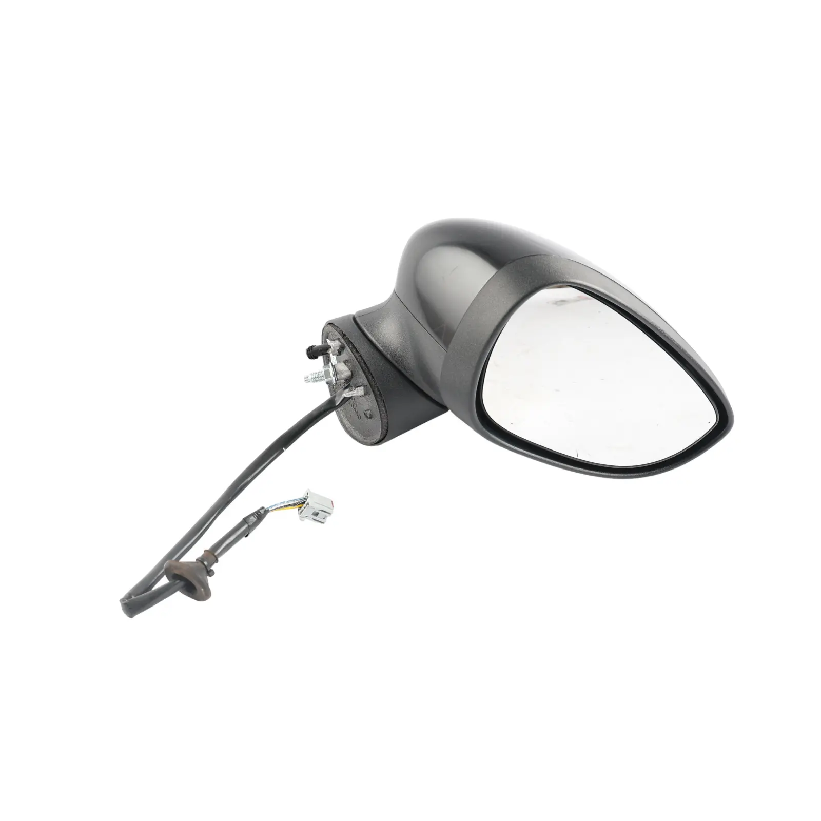 Ford Fiesta Mk7 Door Wing Mirror Electric Heated Right O/S Panther Black - D9