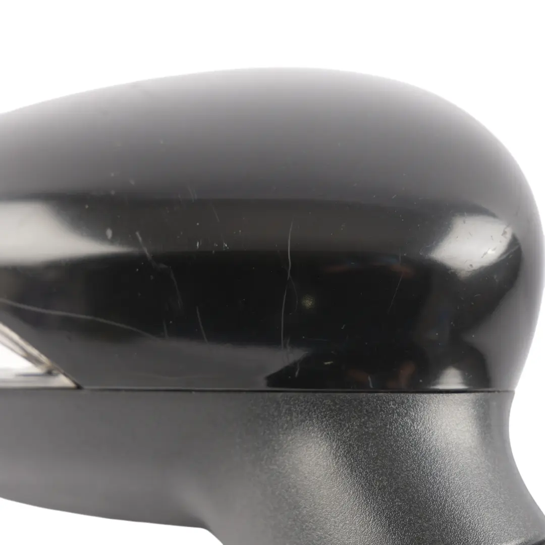Ford Fiesta Mk7 Door Wing Mirror Electric Heated Right O/S Panther Black - D9 - SKU RHD-1754080-PBL - Part number 1754080