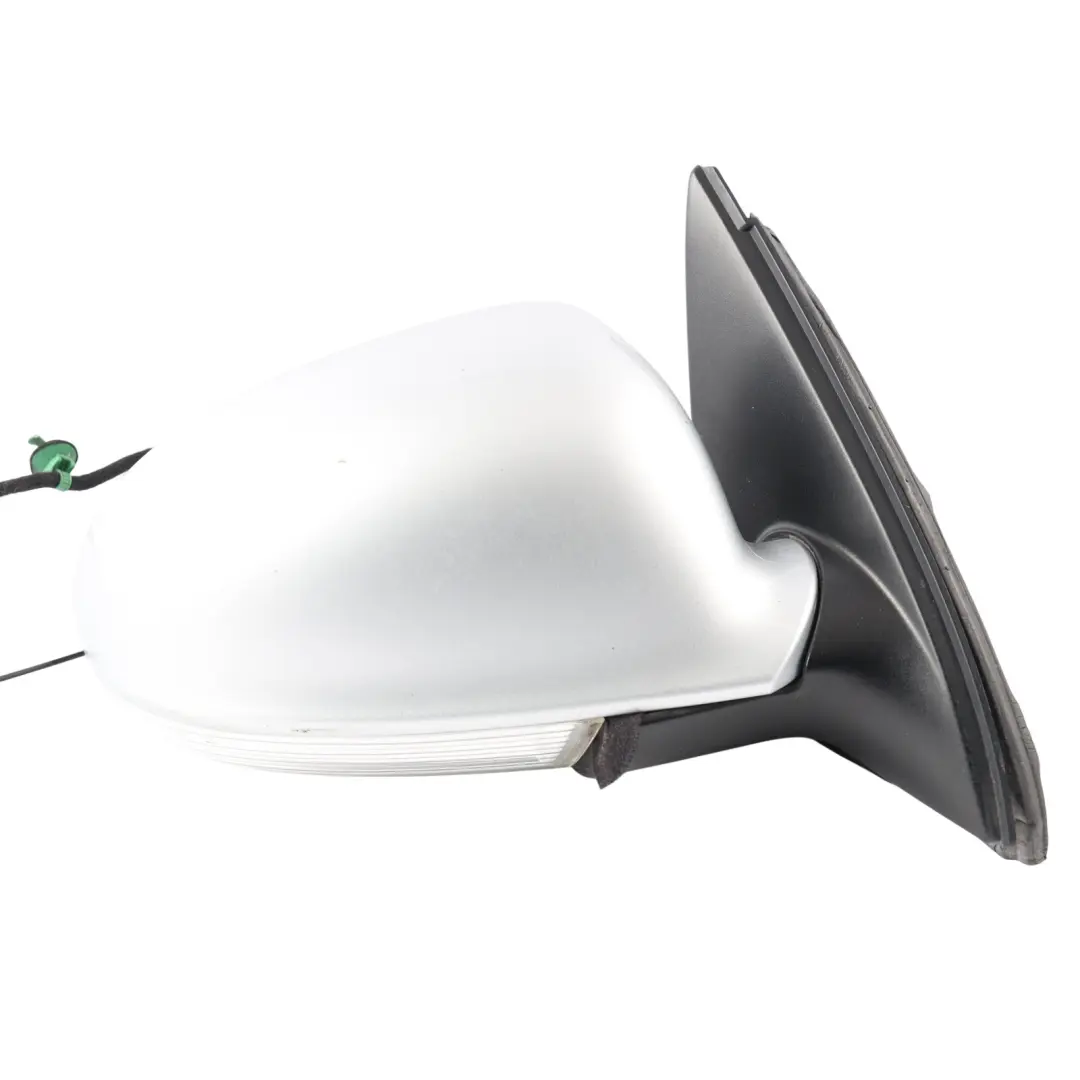 VW Golf Mk6 Estate Side View Wing Mirror Right O/S Electric Heated Silver - A7W - SKU RHD-1K2857508BP-RES - Part number 1K2857508BP