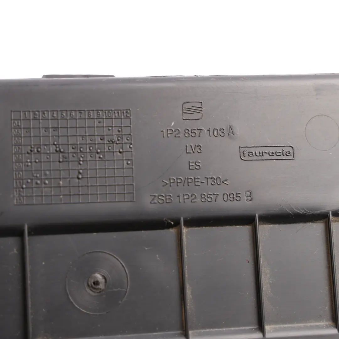 Seat Leon Mk2 1P Front Dashboard Glove Box Storage Compartment - SKU RHD-1P2857095B - Part number 1P2857095B
