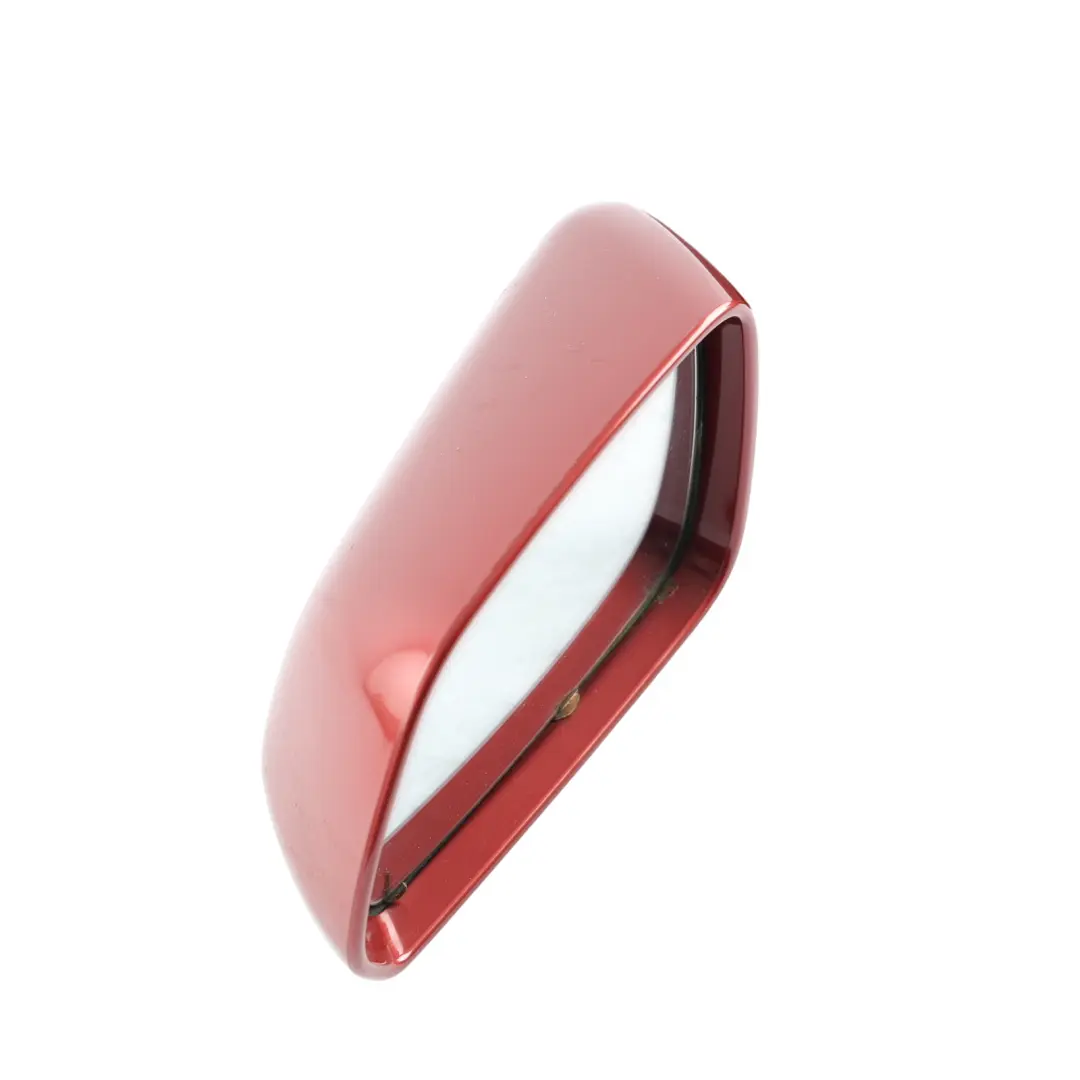 Skoda Octavia Mk2 Door Wing Mirror View Left N/S Flamenco Red Metallic - F3W - SKU RHD-1Z2857507G-FRED - Part number 1Z2857507G