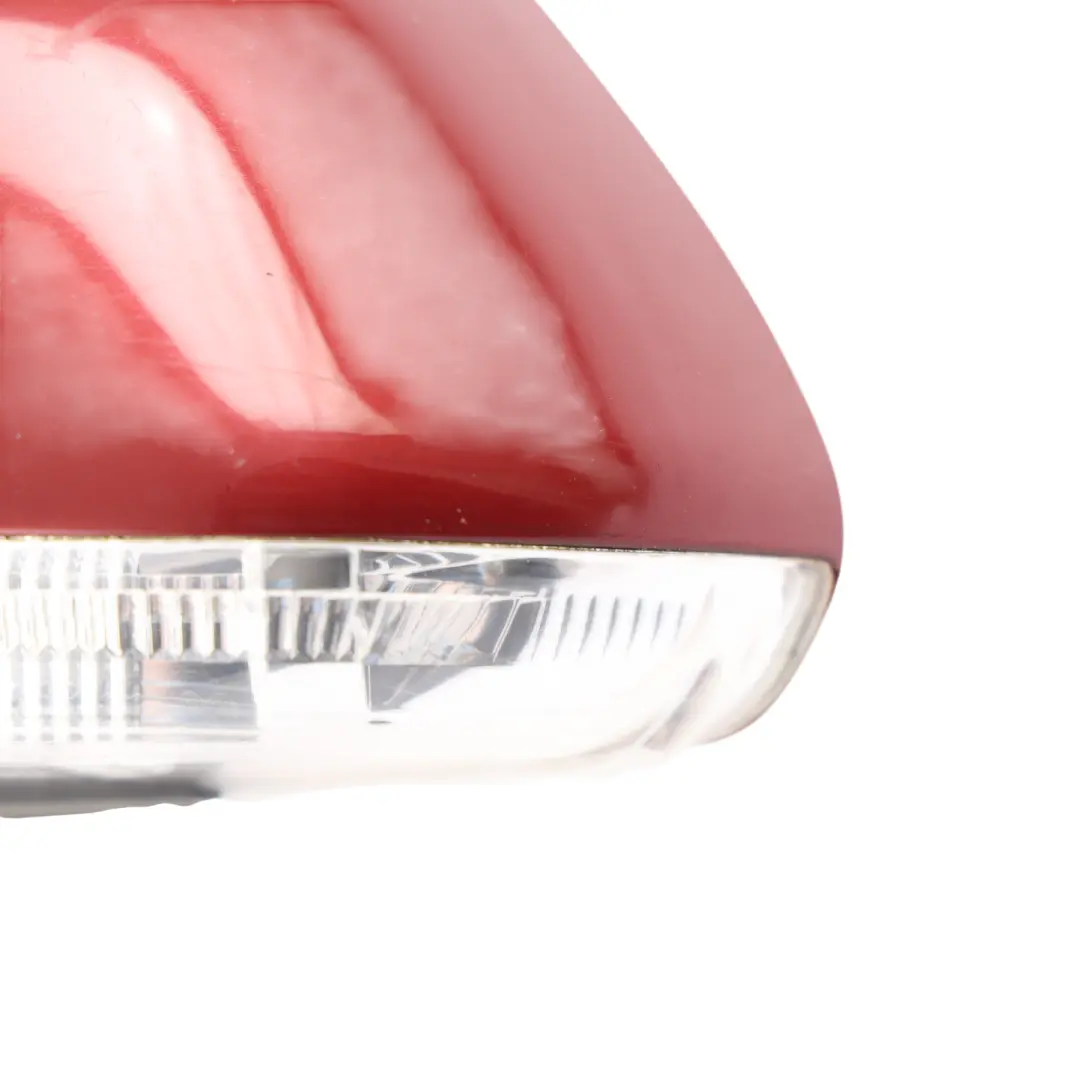 Skoda Octavia Mk2 Door Wing Mirror View Left N/S Flamenco Red Metallic - F3W - SKU RHD-1Z2857507G-FRED - Part number 1Z2857507G