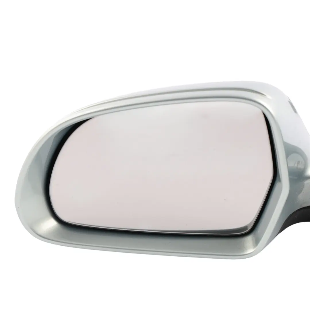 Skoda Octavia Mk2 RS Door Wing Mirror Electric Heated Left N/S Arctic Green - 8B - SKU RHD-1Z2857507M-ARG - Part number 1Z2857507M