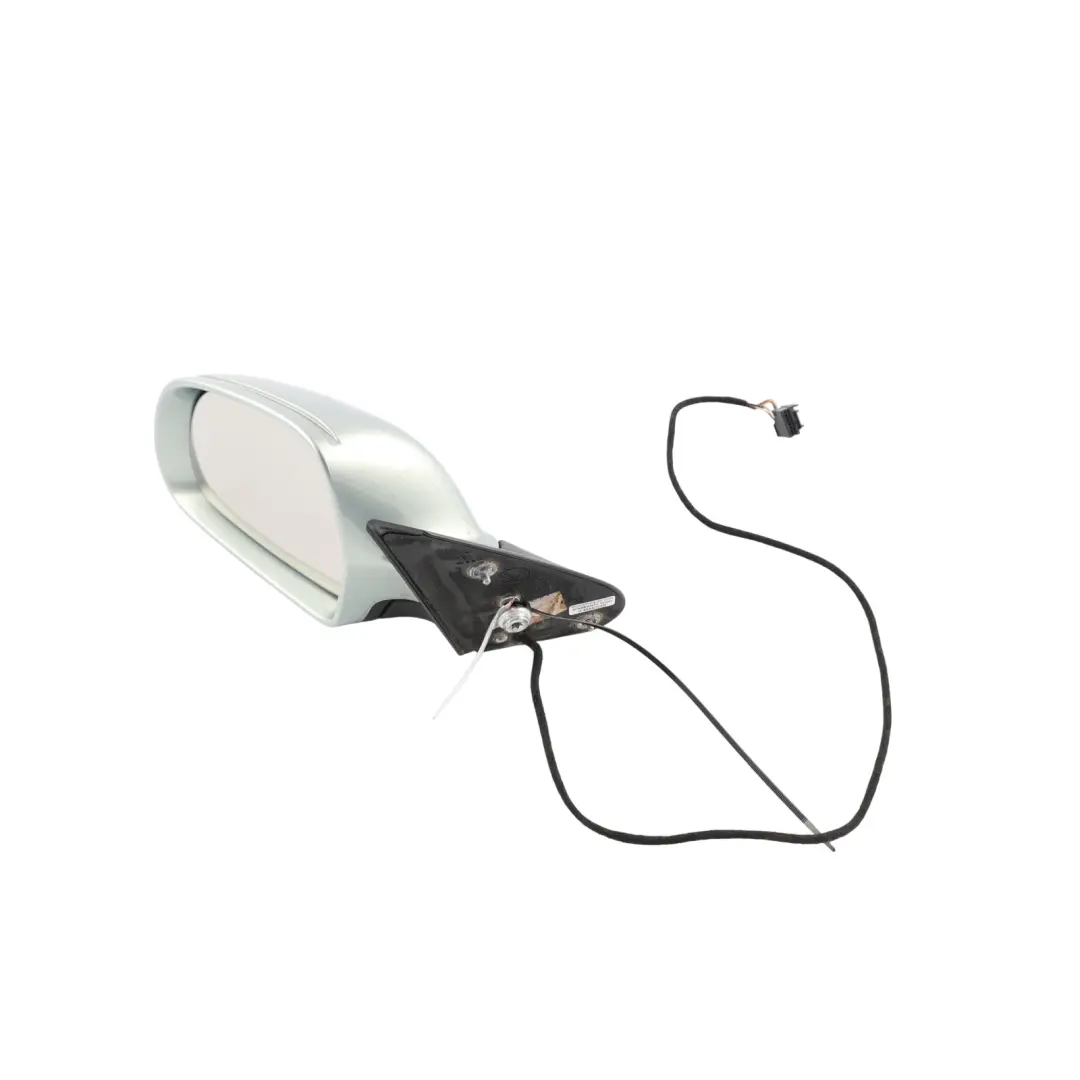 Skoda Octavia Mk2 RS Door Wing Mirror Electric Heated Left N/S Arctic Green - 8B - SKU RHD-1Z2857507M-ARG - Part number 1Z2857507M