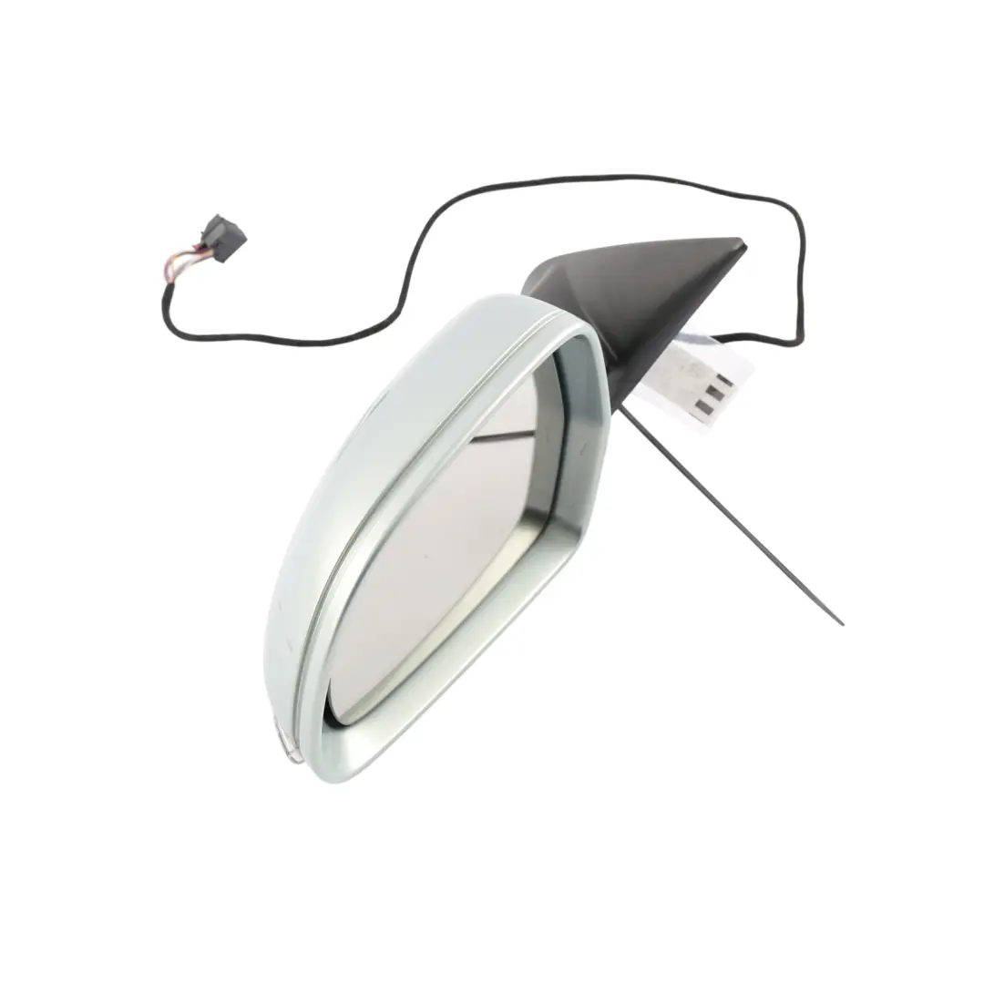 Mk2 RS Door Wing Mirror Electric Heated Left N/S Arctic Green - 8B to Skoda Octavia with Part number 1Z2857507M Skoda Octavia Mk2 RS Door Wing Mirror Electric Heated Left N/S Arctic Green - 8B - SKU RHD-1Z2857507M-ARG - Part number 1Z2857507M