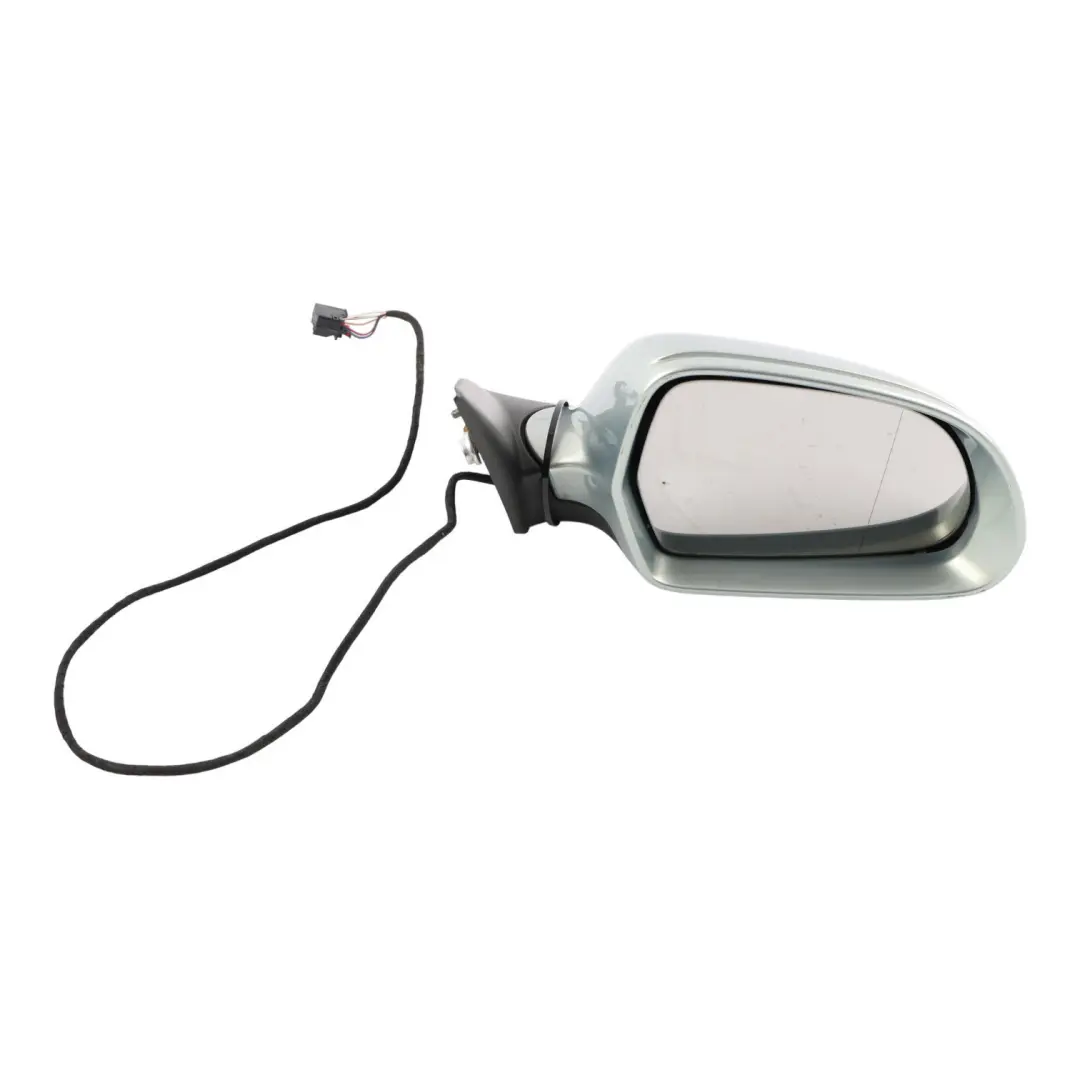 Skoda Octavia Mk2 RS Wing Mirror Electric Heated Right O/S Arctic Green - 8B - SKU RHD-1Z2857508M-ARG - Part number 1Z2857508M