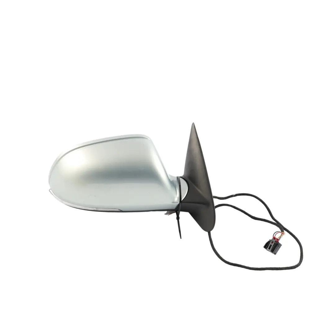 Mk2 RS Wing Mirror Electric Heated Right O/S Arctic Green - 8B to Skoda Octavia with Part number 1Z2857508M Skoda Octavia Mk2 RS Wing Mirror Electric Heated Right O/S Arctic Green - 8B - SKU RHD-1Z2857508M-ARG - Part number 1Z2857508M