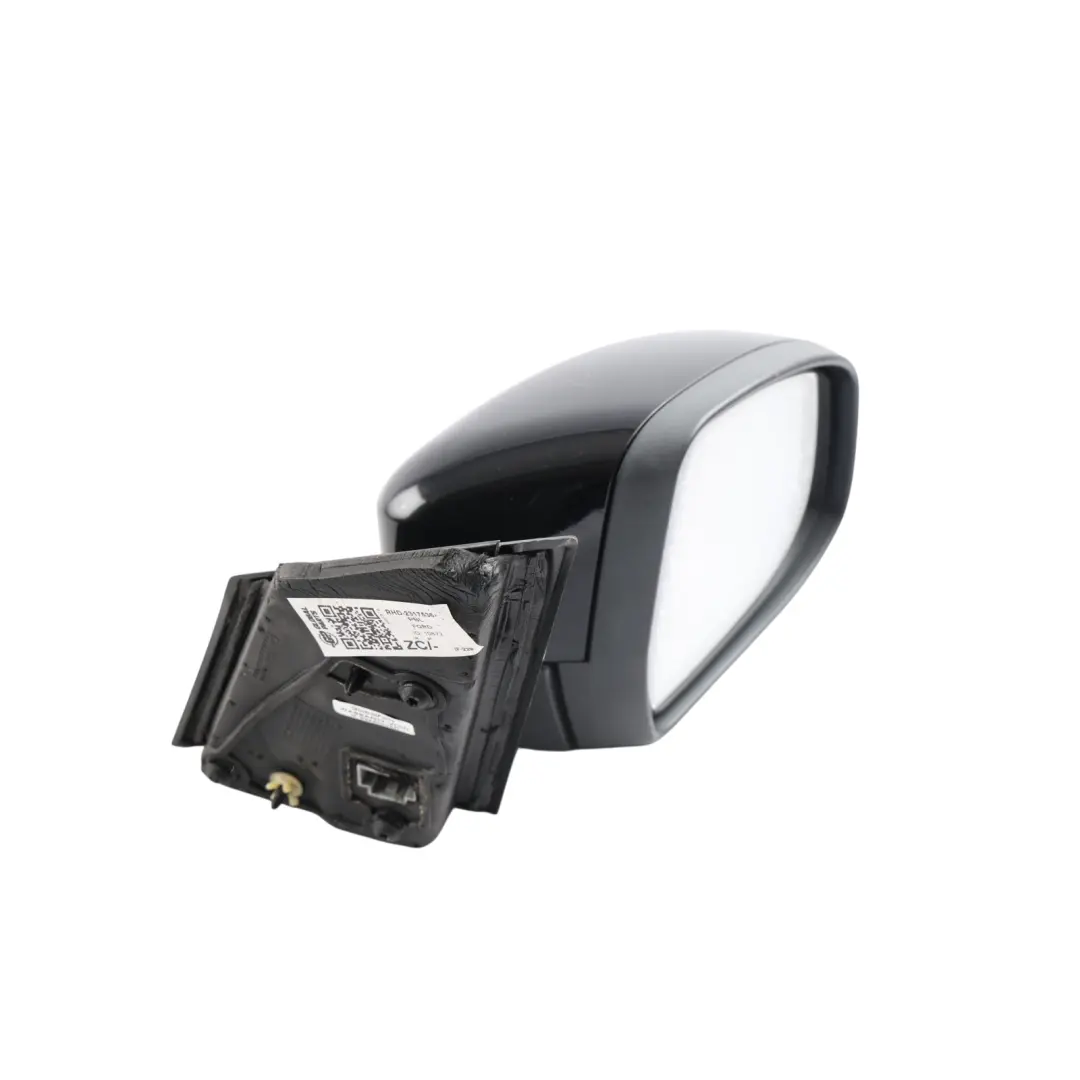 Ford Focus Mk3 Side Wing Mirror Electric Right O/S Panther Black Metallic - D9 - SKU RHD-2317536-PBL - Part number 2317536