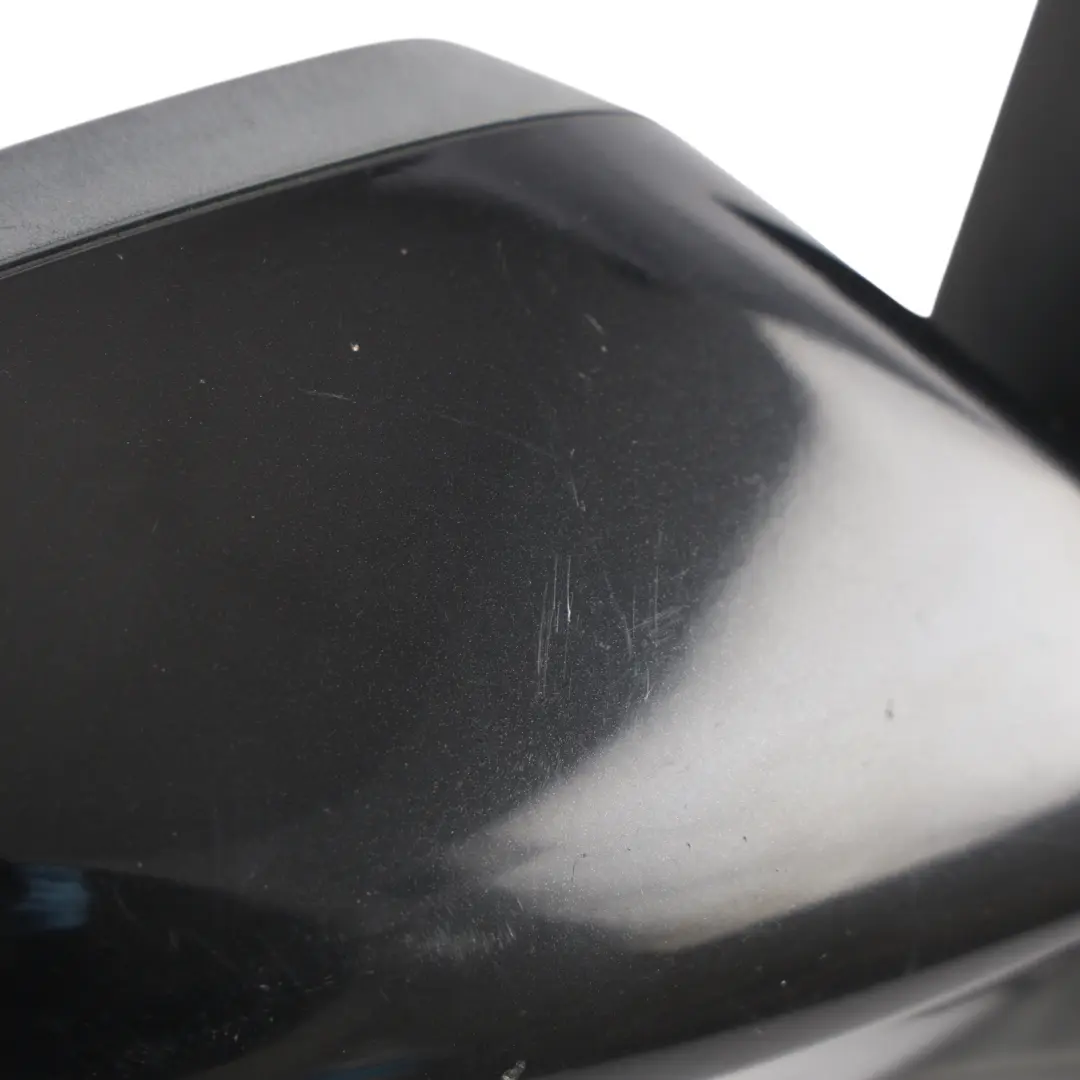 Ford Focus Mk3 Side Wing Mirror Electric Right O/S Panther Black Metallic - D9 - SKU RHD-2317536-PBL - Part number 2317536